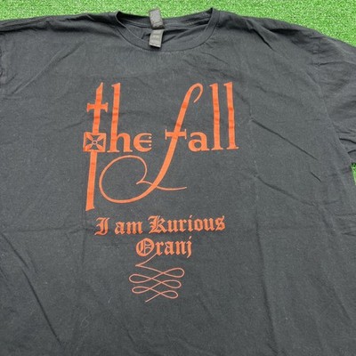 The Fall I Am Kurious Oranj Black Short Sleeve T-Shirt Mens Size 2XL
