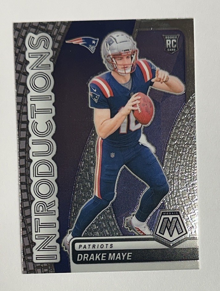 2024 Panini Mosaic Introductions Drake Maye Rookie RC #1