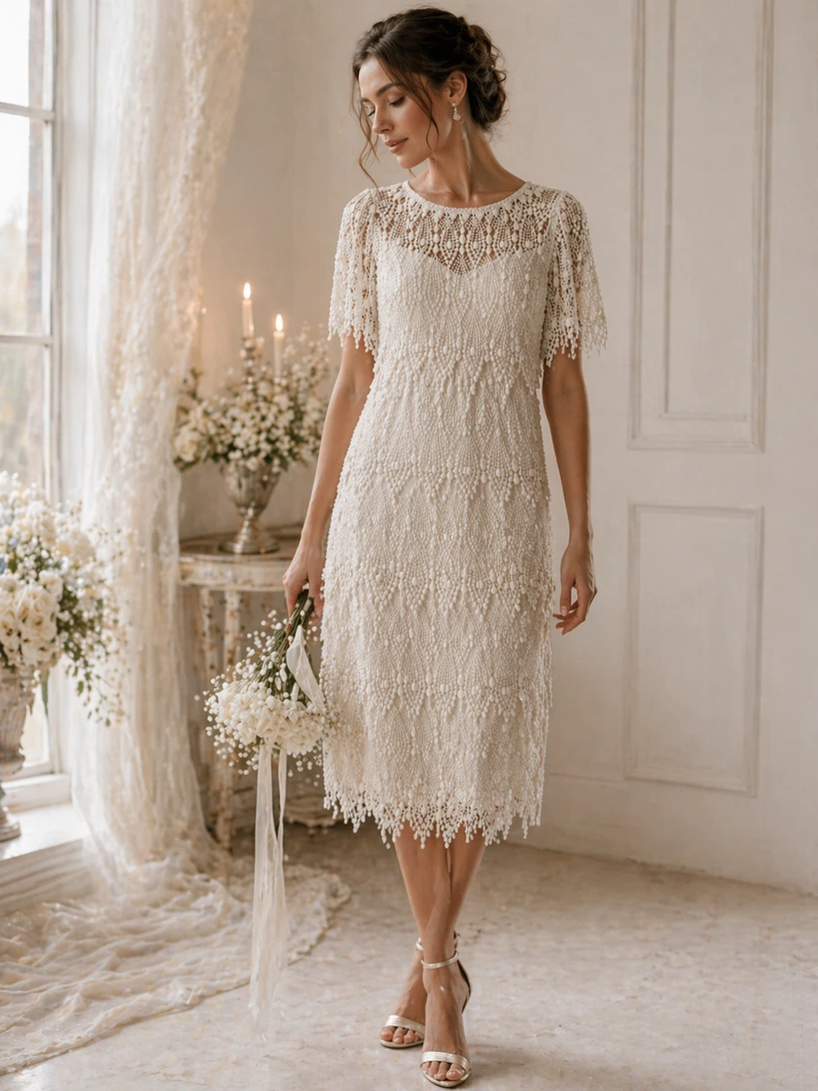 ivory art deco dress Wedding Vintage Dresses for Women for sale Dezi