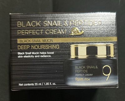 Black Snail & Peptide 9 Perfect Cream Black Snail Mucin Deep Nourishing 1.85 oz