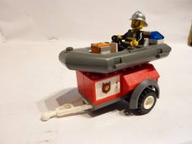 City 7239 Fire Engine With Instructions Used