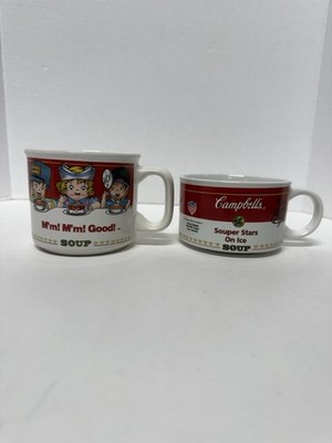 Vintage Set Of Campbells Soup Mugs From 1997 & 1998
