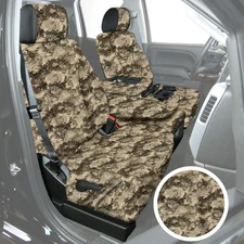 For Saturn SL 91-95 TrueTimber 1st Row Viper Western Camo Custom Seat Covers
