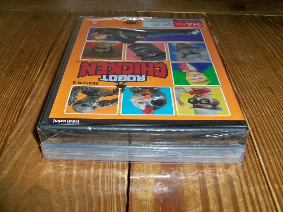ROBOT CHICKEN -- HTF SEASON 8 & 9 -- Brand New Sealed -- Region 4 MADMAN DVDs - Image 4 of 4