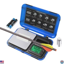Precision Archery Scale - LCD Digital Pocket Arrow Scale, 200g x 0.01g, Compact