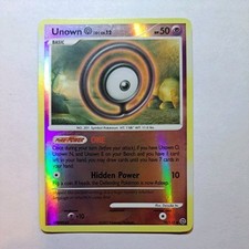 Pokemon Card - Unown O 70/132 - Secret Wonders - Reverse Holo