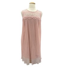 NEW Lane Bryant Womens 18/20 Dress Midi Lace Polka Dot Sleeveless Party Cocktail