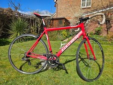 Carrera Zelos 6061 T6 Red 14 Speed Road Bike Aluminium Frame Needs Servicing