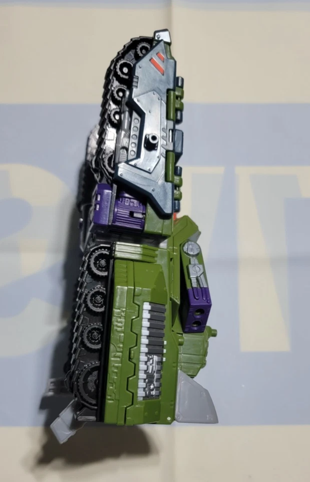 2003 复古变形金刚 Armada Megatron 孩之宝绿色坦克 — 第 2/3 张图片