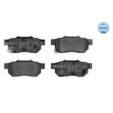 Satz Bremsbeläge Bremsklötze hinten für Honda CRX 3 EH Jazz 2 GD GE 4 | 24153