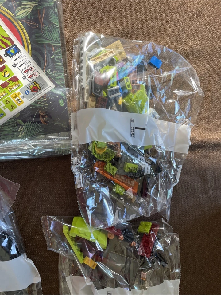 LEGO Jurassic Park T. Rex Breakout 76956 Juego de Construcción 1212 Piezas Nuevo CAJA ABIERTA Foto 3 de 4