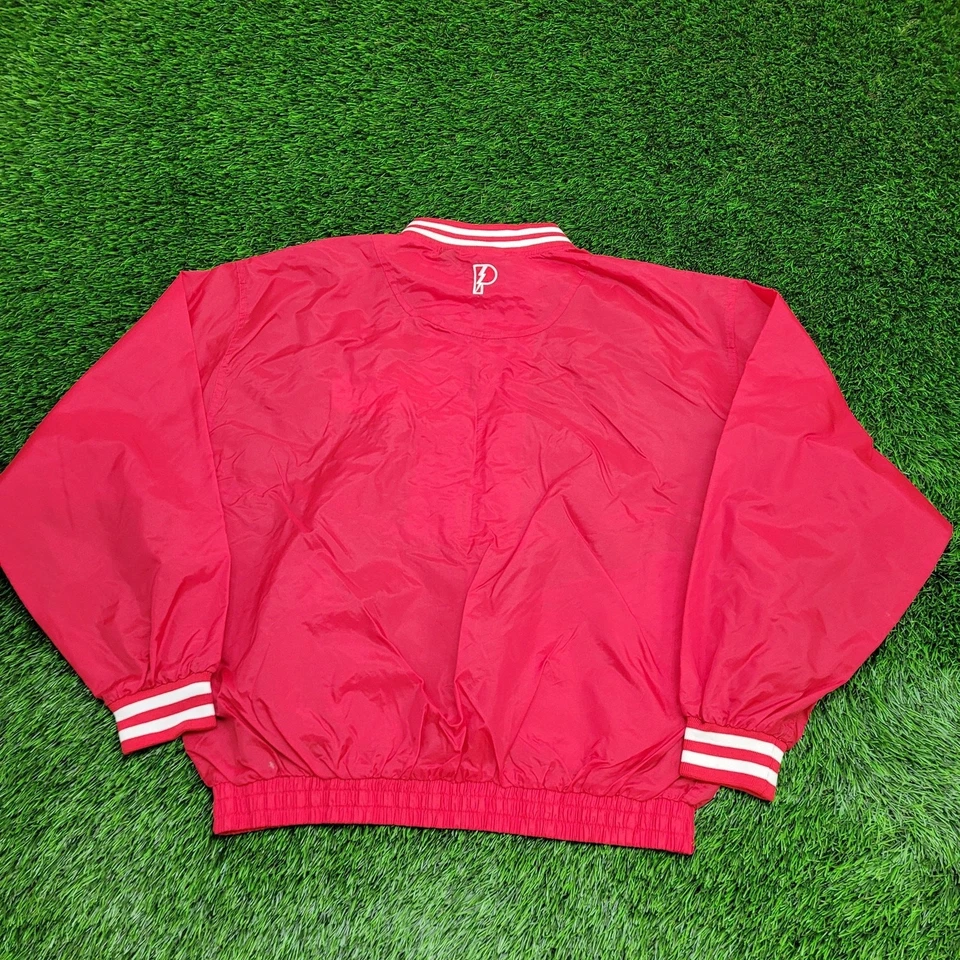 Chaqueta De Colección Años 90 Detroit Red-Wings Mediana 27x27 Suelta Roja Foto 2 de 4