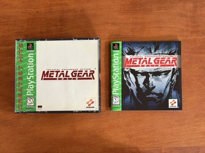 Metal Gear Solid (PlayStation 1 Ps1) Excellent CIB Complete W/ Reg Card & Tested