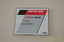 YAMAHA DBS-103 CELESTA 1 Floppy Disk for TX16W Vintage Used