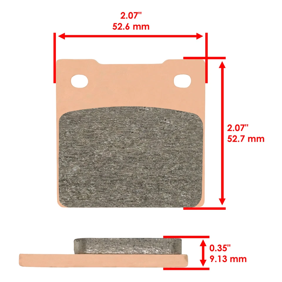 Pastillas de freno delanteras y traseras para Suzuki SV650 Sv 650 SV650S Sv 650S 1999-2002 Foto 4 de 4