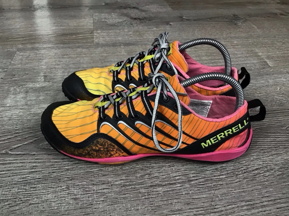 Merrell Womens Barefoot Lithe Glove Trail Running Shoes Cosmo Pink Size 9.5 - Image 4 of 4