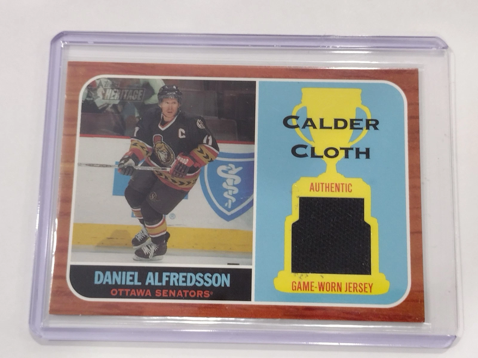 Daniel Alfredsson trading card