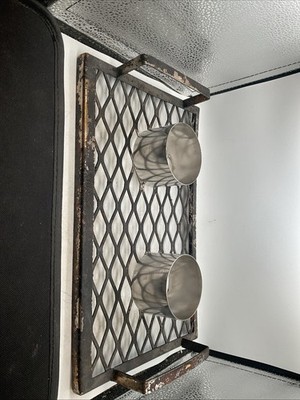 Beer Can Chicken Holder - Stainless Steel - 2 Can Grill Roaster Rack