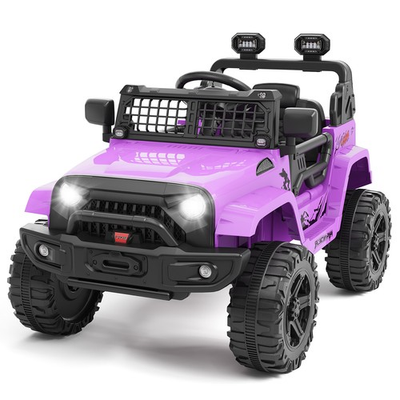 #ad #ad Kids Truck Electric Ride on Truck Toy Purple for Toddlers with Remote Control $164.99