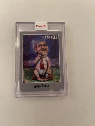 2021 TOPPS PROJECT 70 CARD #43 YOGGI BERRA - BY RON ENGLISH.  SP.  🔥🔥