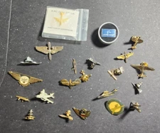 Lot of 20+ Aircraft / Wings Lapel Pins - Northrop Grumman, Boeing, Blue Angels