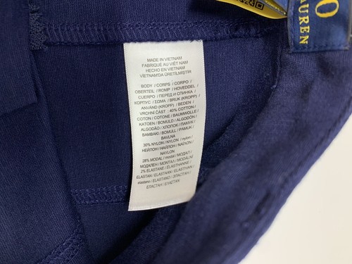 NWT Polo Ralph Lauren Girls 5 Blue Stretch Jeggings - Picture 6 of 7