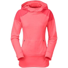 The North Face Womens Dynamix Womens Performance Hoodie, M, Snowcone Red