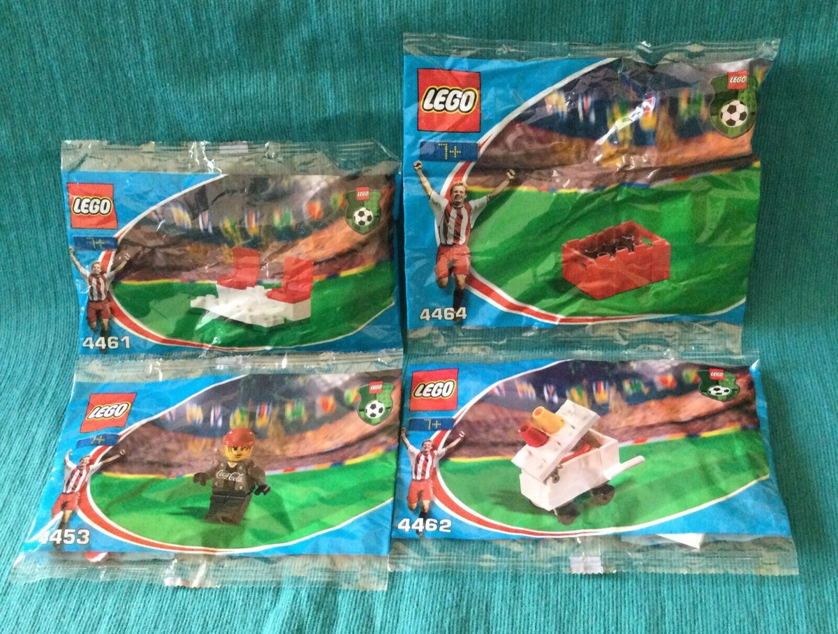 Sealed X 4】Lego X Coca-Cola Soccer World Cup 2002 JP / 4461 4464