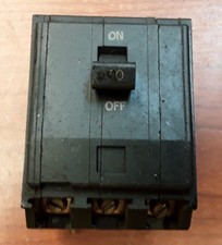 Square D Circuit Breaker 3 Pole Unit Type QO 240 V.A.C.