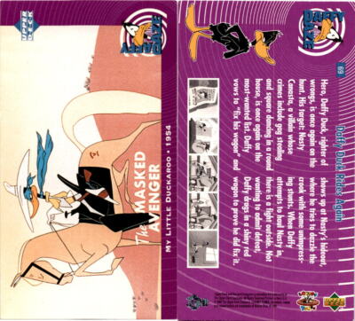 Daffyです 1996 Upper Deck, All Time Toons, #69 Daffy Daze, My Little