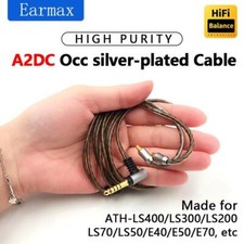 6N A2DC OCC Balance Cable For Audio Technica ATH-LS400 LS300 LS200 4.4mm 4FT
