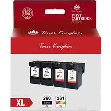 PG-260XL CL-261XL Ink Cartridge For Canon PIXMA TS5320 TS6420 TR7020 Printer