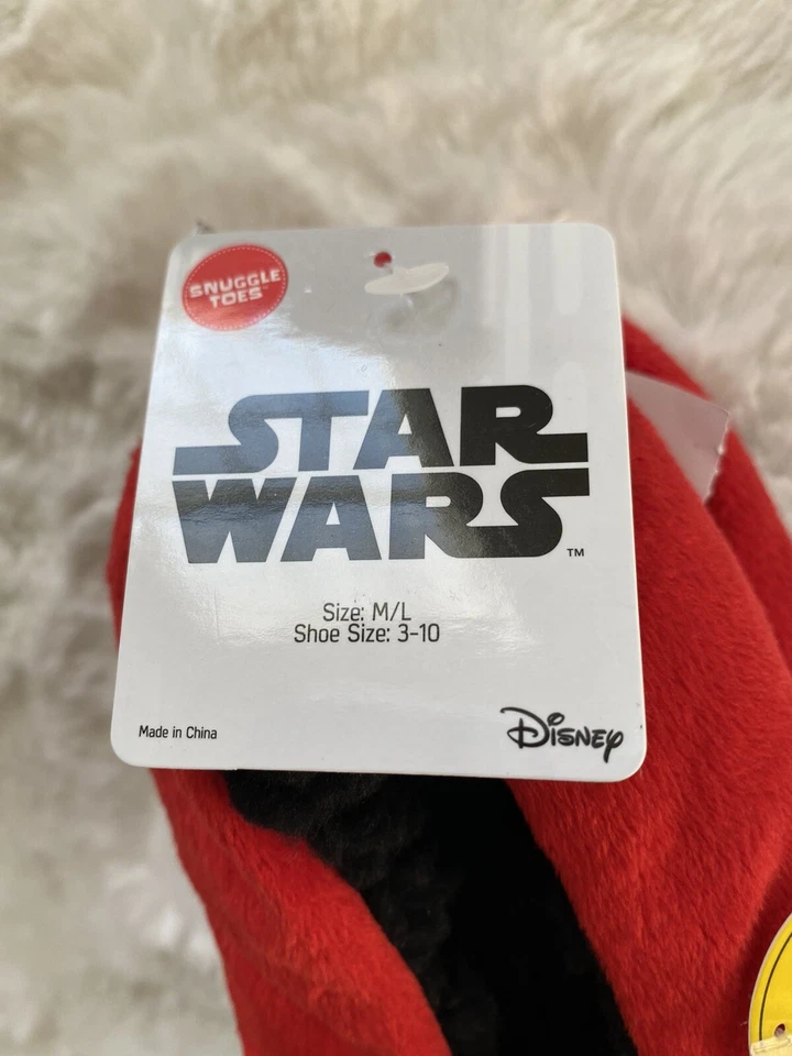 Disney Darth Vader Star Wars Niño Pequeño Niño M/L Zapato 3-10 Zapatilla Difusa con Sonido  Foto 2 de 4