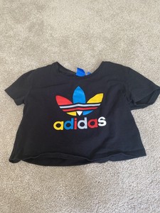 childrens adidas crop top