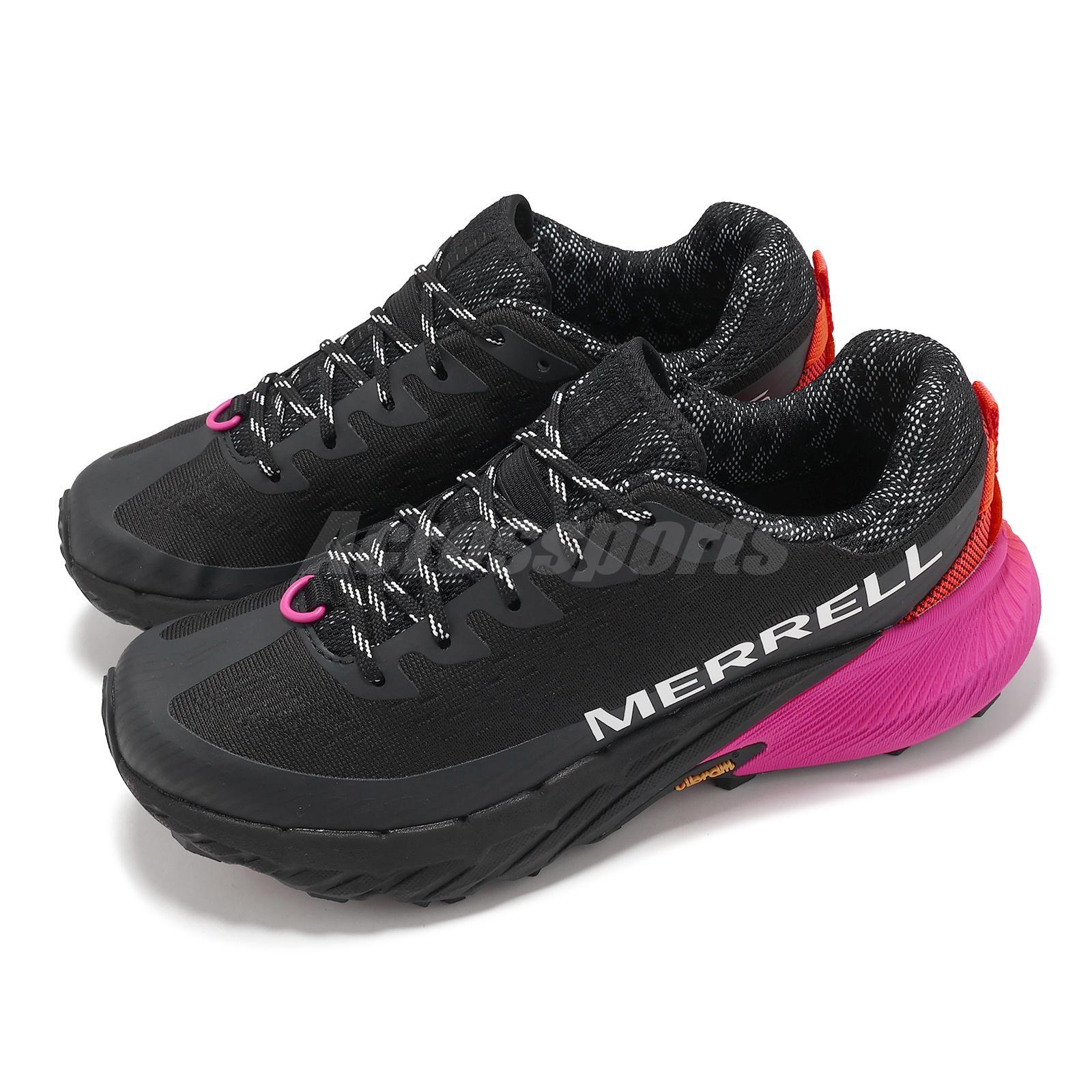 Zapatos para correr Merrell Agility Peak 5 Vibram negros multi mujer J068236