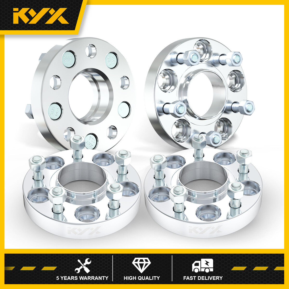 SCITOO 4X 20mm Wheel Spacers Hubcentric 5x120mm To 5x120mm 5 Lug Compatible With 1997-2003 For BMW 540i 1996-2003 For BMW 528i 1996-2003 For BMW 530i 1997-2003 For BMW 540i 12x1.5 Studs - View #9