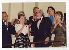 Audrey Hepburn, Gregory Peck & Harry Belafonte - Vintage Candid by Peter Warrack