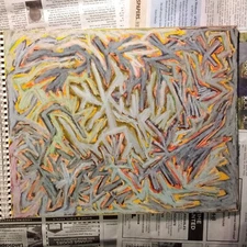 Drawing 11X14" Oil Pastel on Paper