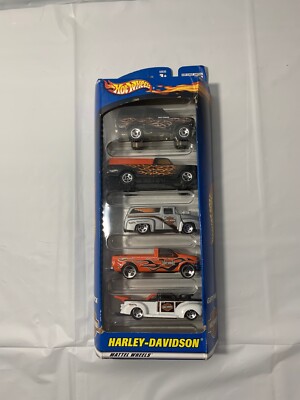 Hot Wheels Harley-Davidson 5 Car Gift Pack Set 1:64 *Fast Shipping