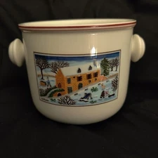 Villeroy & Boch Christmas Naif Cache Pot NEW!