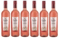 Gallo White Zinfandel Rosé, Lieblich, Sortenreines Weinpaket (6X0,75L)