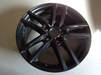Rial X10 Felge 7x17 5x112 Et54 Schwarz Matt Beschädigt! A890 - Bild 1 von 3
