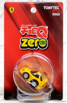 TOMYTEC Joy Hobby Car Choro Q Zero Z-66c FERRARI F40 YELLOW Model