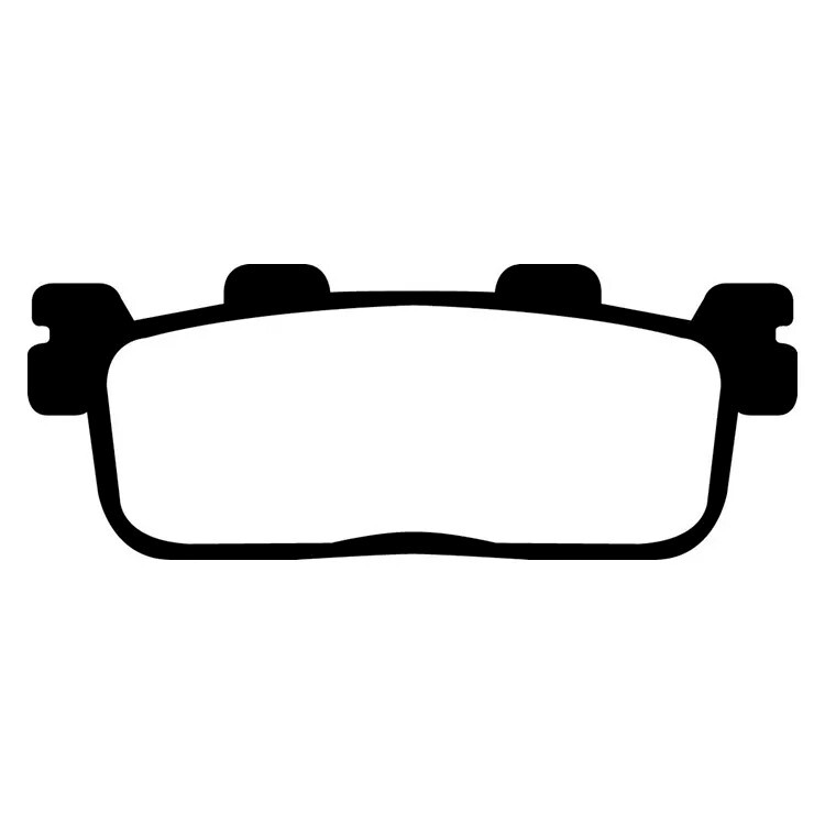 EBC Organic Rear Disc Brake Pads – Fits Yamaha YP400 XMAX (2015+) & Momo Design