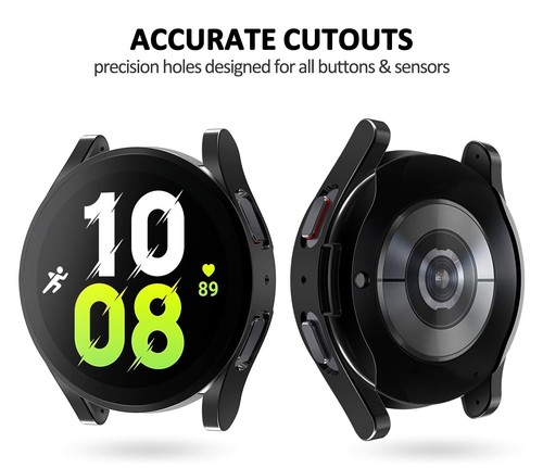 Case For Samsung Galaxy Watch 4 5 6 (40/44mm) 360° Full Screen Protector Cover - Picture 7 of 22