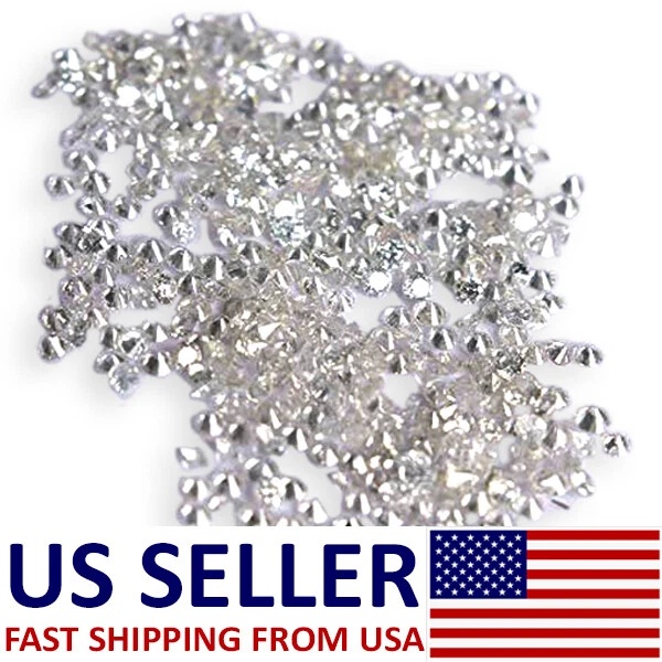 20 piezas Diamante Suelto Natural Corte Brillante Redondo 0.8-3.0mm I1 Claridad J Color Set Foto 4 de 4