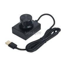 PC Volume Control USB Volume Control Knob Speaker Knob Switch Lossless Top LED 