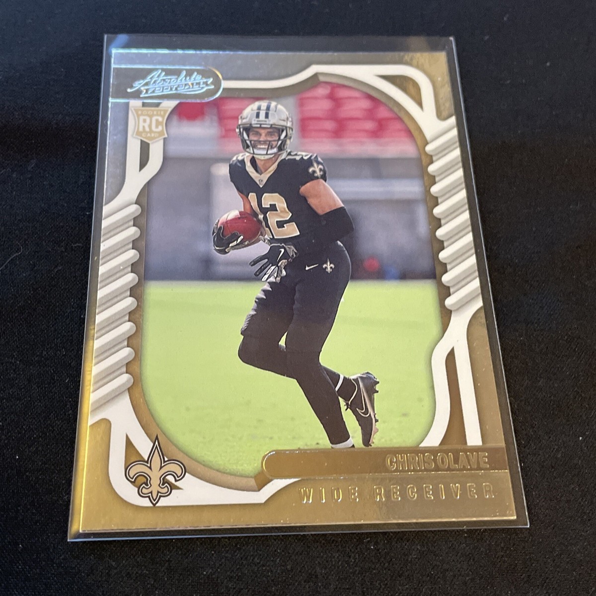 2022 Panini Absolute Chris Olave RC Foil SP No. 109 New Orleans 