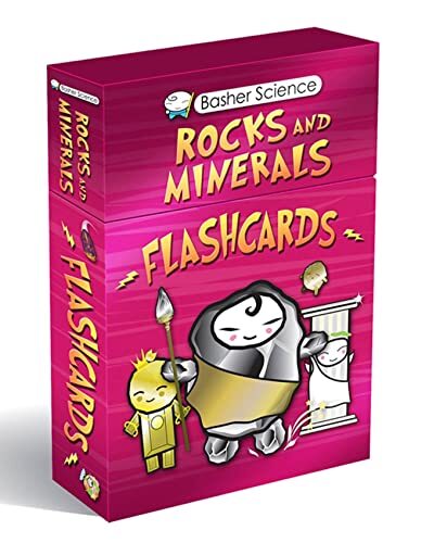 Rocks and Minerals Flash Cards A Diamond Deck! - Basher Science - New