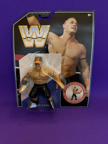 JOHN CENA, WWE Retro Hasbro Type Wrestling Figure ...